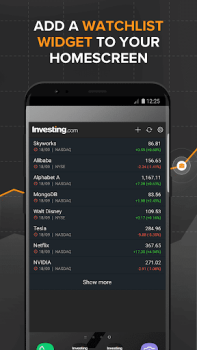 Скачать Investing.com: биржа и акции Финансы для Андроид скриншот 7