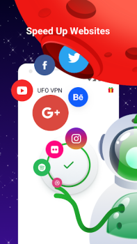 Скачать UFO VPN Basic Инструменты для Андроид скриншот 2