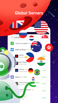 Скачать UFO VPN Basic Инструменты для Андроид скриншот 3