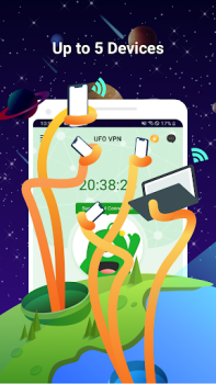 Скачать UFO VPN Basic Инструменты для Андроид скриншот 5