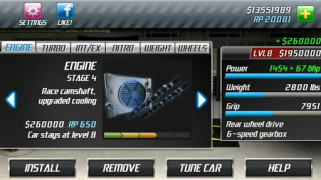 Скачать Drag Racing Гонки для Андроид скриншот 3