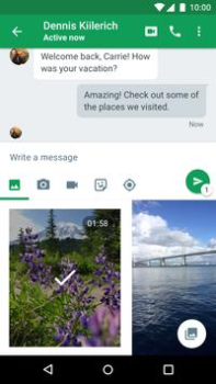Скачать Hangouts Связь для Андроид скриншот 3