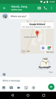 Скачать Hangouts Связь для Андроид скриншот 4