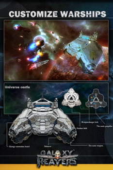 Скачать Galaxy Reavers-Space RTS Стратегии для Андроид скриншот 3