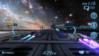 Скачать Space Racing 3D Гонки для Андроид скриншот 4
