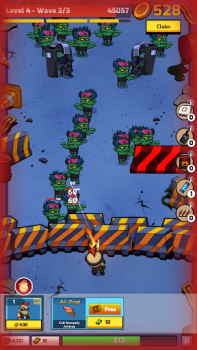 Скачать Zombie Idle Defense Аркады для Андроид скриншот 4