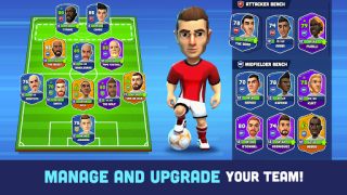 Скачать Mini Football  футбольная игра Спортивные игры для Андроид скриншот 3