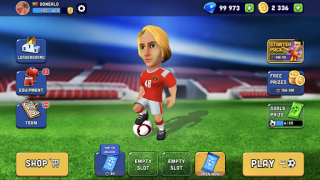 Скачать Mini Football  футбольная игра Спортивные игры для Андроид скриншот 7