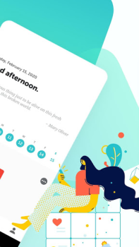 Скачать Grid Diary - Journal, Planner Стиль жизни для Андроид скриншот 2