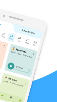 Скачать Timecap: привычки и задачи Работа для Андроид скриншот 2
