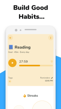 Скачать Timecap: привычки и задачи Работа для Андроид скриншот 3