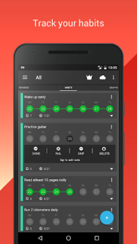 Скачать HabitHub - Habit & Goal Trackr Работа для Андроид скриншот 2