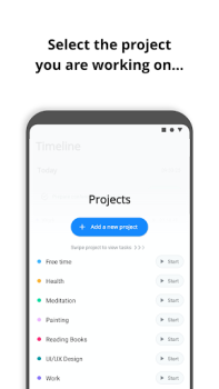 Скачать Boosted Time Tracker Работа для Андроид скриншот 3