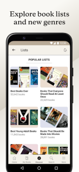 Скачать Goodreads: Book Reviews Книги и справочники для Андроид скриншот 3