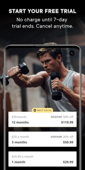 Скачать Centr: Personal Fitness App Здоровье и фитнес для Андроид скриншот 2