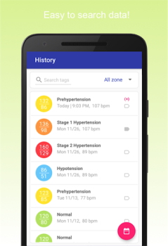 Скачать Blood Pressure Diary Здоровье и фитнес для Андроид скриншот 5