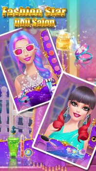 Скачать Doll Makeover Salon Казуальные для Андроид скриншот 3