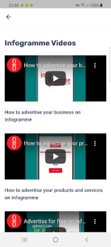 Скачать Infogramme Бизнес для Андроид скриншот 4