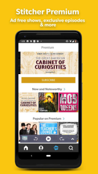 Скачать Stitcher - Podcast Player Музыка и аудио для Андроид скриншот 3