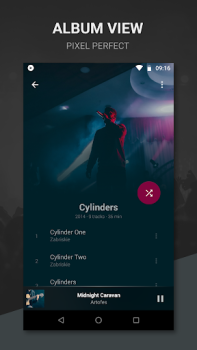 Скачать BlackPlayer Music Player Музыка и аудио для Андроид скриншот 4