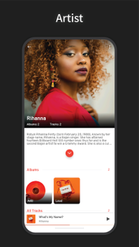 Скачать Eon Music Player Музыка и аудио для Андроид скриншот 2