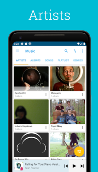 Скачать Pixel - Music Player Музыка и аудио для Андроид скриншот 2