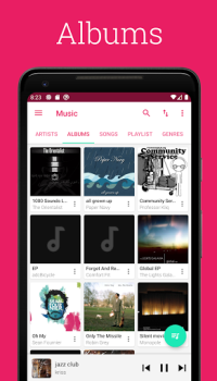 Скачать Pixel - Music Player Музыка и аудио для Андроид скриншот 6
