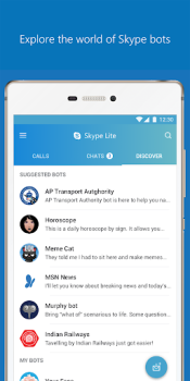 Скачать Skype Lite Связь для Андроид скриншот 7