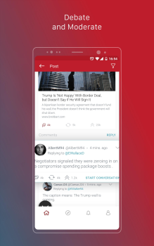 Скачать Parler Социальные для Андроид скриншот 4