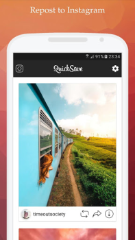 Скачать QuickSave for Instagram Фотография для Андроид скриншот 2