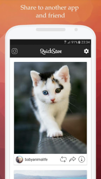 Скачать QuickSave for Instagram Фотография для Андроид скриншот 4