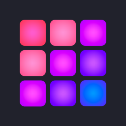 Логотип Drum Pad Machine – битмейкер