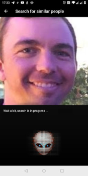 Скачать Search Face Социальные для Андроид скриншот 2