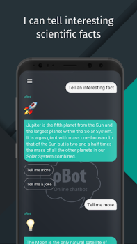 Скачать Чатбот roBot Развлечения для Андроид скриншот 4