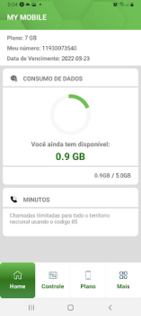 Скачать My Mobile Связь для Андроид скриншот 5