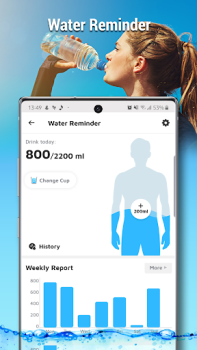 Скачать Step Counter & Pedometer & Map Здоровье и фитнес для Андроид скриншот 6