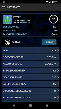 Скачать Rock Band Companion Музыкальные игры для Андроид скриншот 4