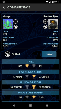 Скачать Rock Band Companion Музыкальные игры для Андроид скриншот 5