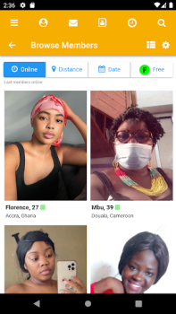 Скачать KissesOfAfrica Flirt Знакомства для Андроид скриншот 2