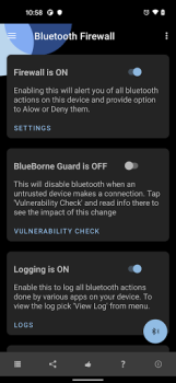 Скачать Bluetooth Firewall Trial Инструменты для Андроид скриншот 2