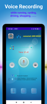 Скачать Earbuds Voice Recorder Музыка и аудио для Андроид скриншот 5