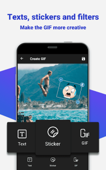 Скачать GifGuru - GIF maker GIF камера Инструменты для Андроид скриншот 3