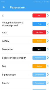 Скачать Все сотовые операторы Книги и справочники для Андроид скриншот 5