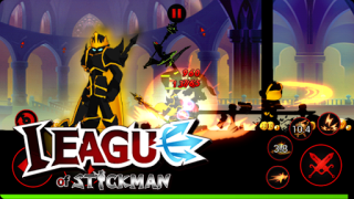 Скачать League of Stickman Free- Shado Экшен для Андроид скриншот 5