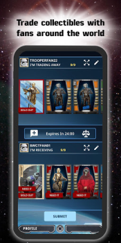 Скачать Star Wars Card Trader by Topps Развлечения для Андроид скриншот 2