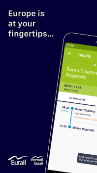 Скачать Eurail/Interrail Rail Planner Карты и навигация для Андроид