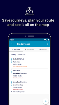 Скачать Eurail/Interrail Rail Planner Карты и навигация для Андроид скриншот 4