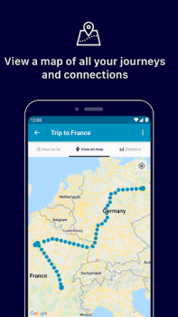 Скачать Eurail/Interrail Rail Planner Карты и навигация для Андроид скриншот 7