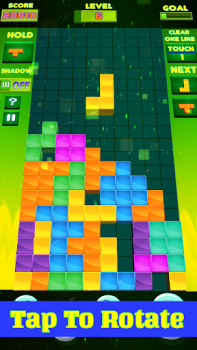 Tetra Block 3D Blitz Puzzle
