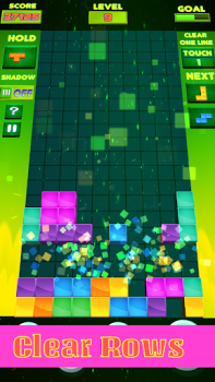 Tetra Block 3D Blitz Puzzle